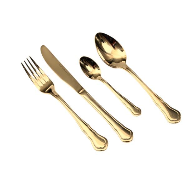 סכו"ם 24 חל. WAVES זהב