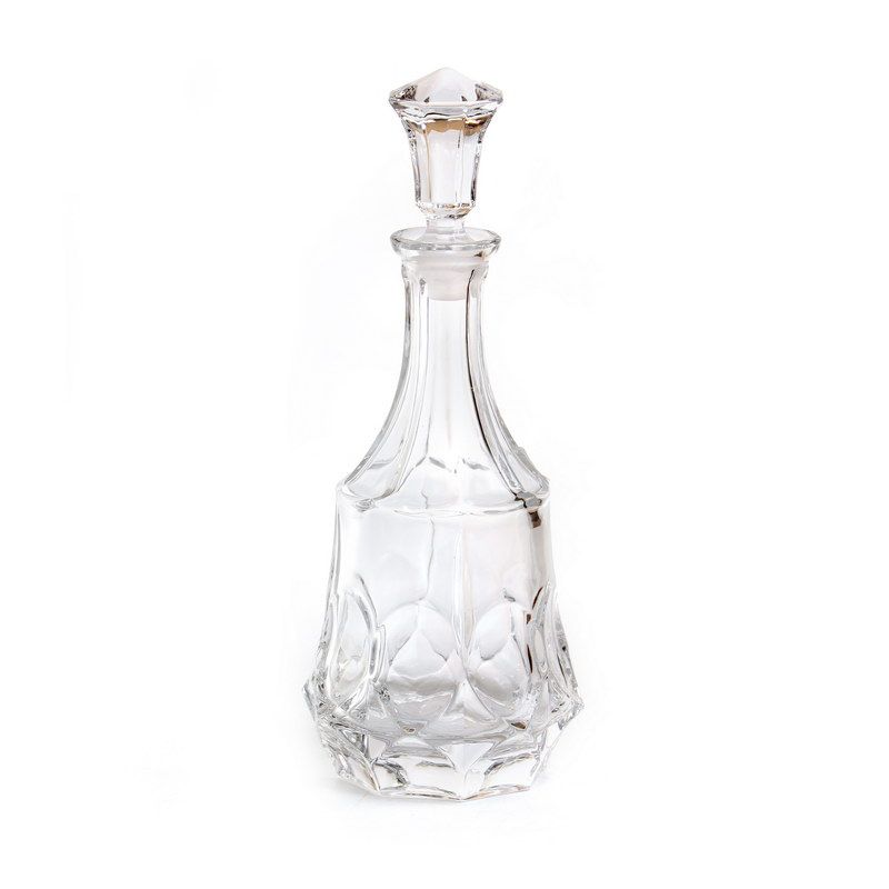 דיקנטר זכוכית שקופה 800 מ"ל