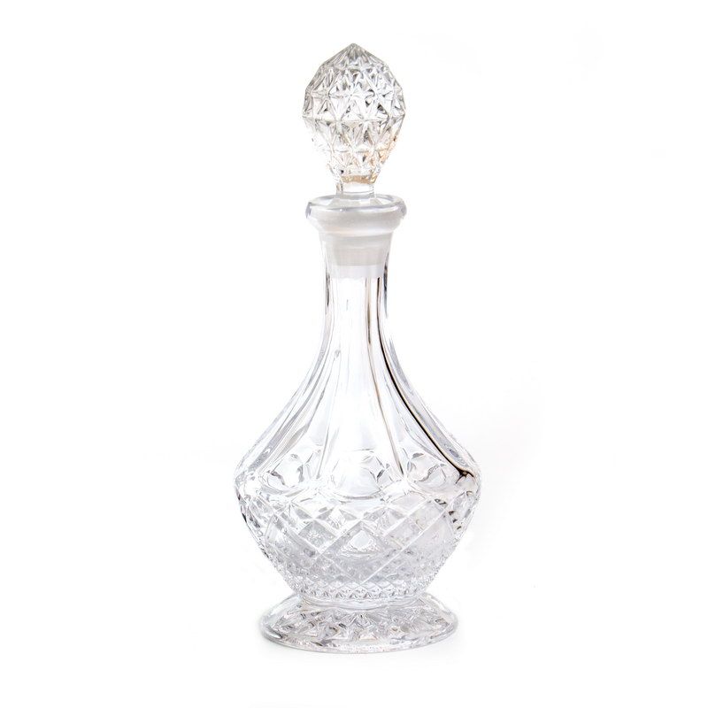 דיקנטר זכוכית שקופה 750 מ"ל