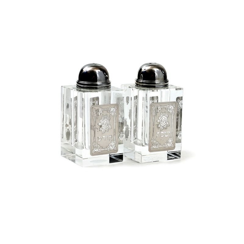 זוג מלחיות מקריסטל מבית חושן