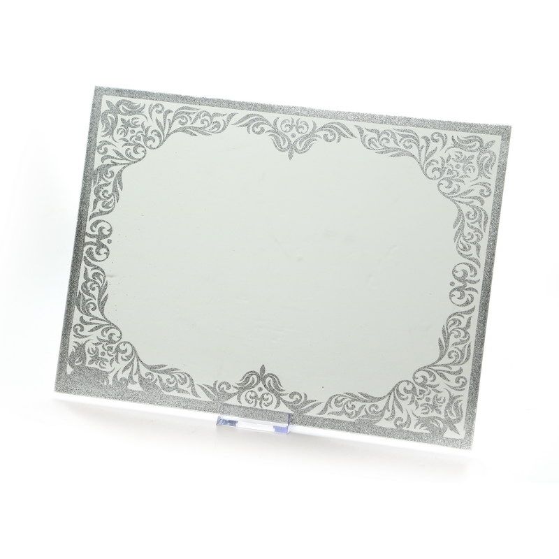 מגש מראה עיטור במסגרת 25/35 ס"מ