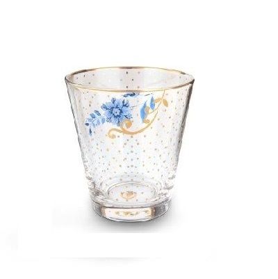 סט 6 כוסות מים כחול לבן מבית Pip Studio