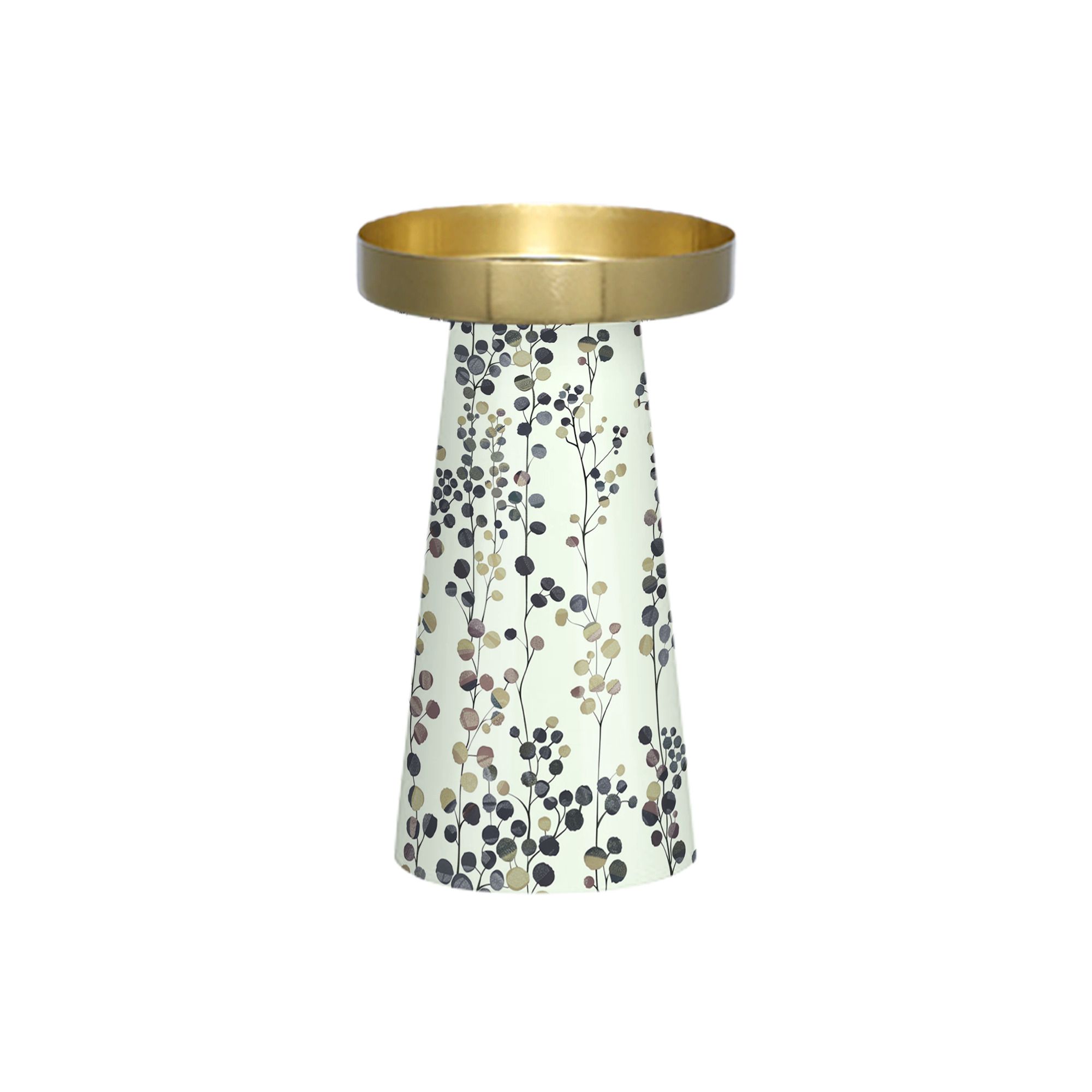 פמוט אמייל Meadow גובה 18 קוטר 11 ס"מ ברזל