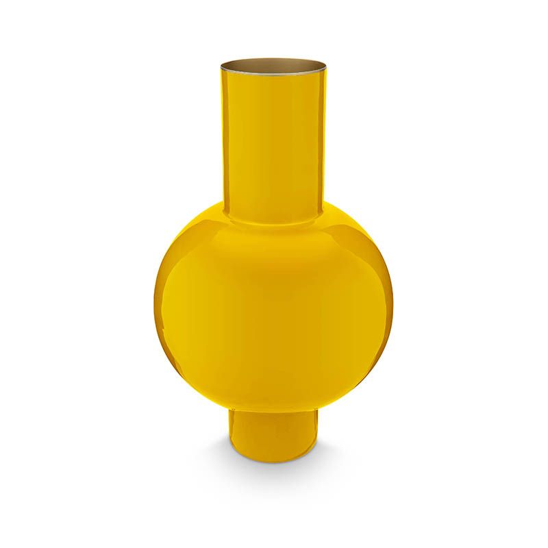 Home Decor אגרטל מתכת עגול ורוד