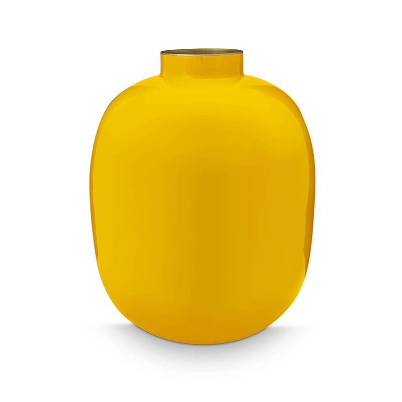 Home Decor אגרטל מתכת עגול ורוד