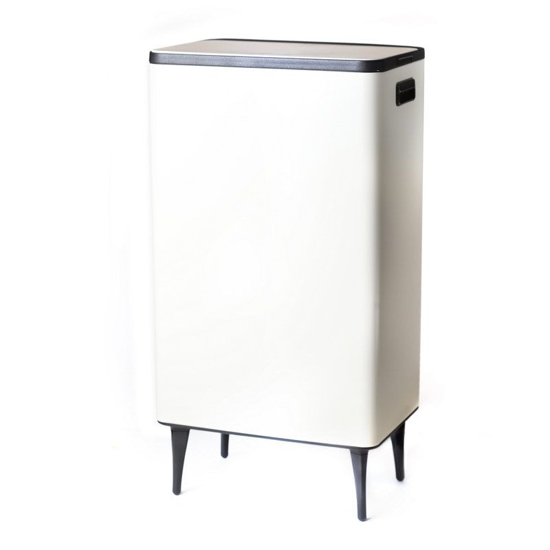 פח מתכת שמנת 60 ליטר רוחב 45.5 גובה 85 ס"מ 4 רגליים