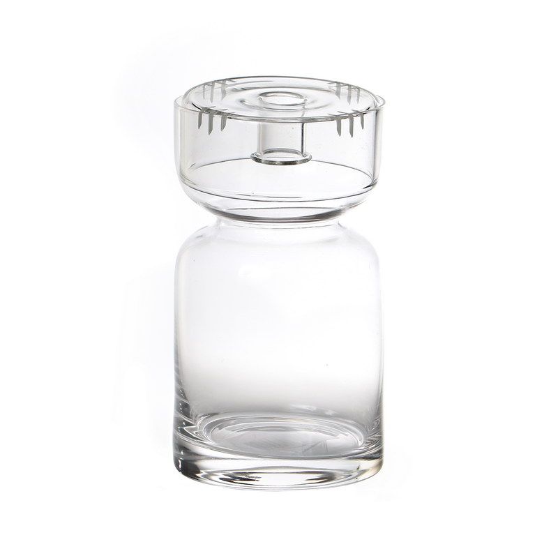 זוג כוסות זכוכית שקופה 350 מ"ל