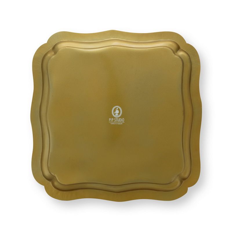 מגש אמייל מלבני Home Deco ורוד 40/40סמ